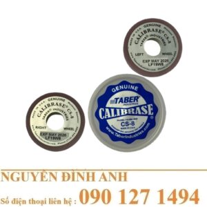  Đá Mài Taber CS-8 2 Viên Tròn – Đo Độ Bền Vật Liệu Tốt Nhất