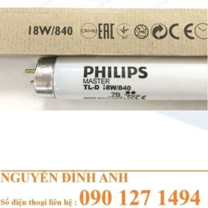 Bóng đèn TL84 cho tủ so màu Philips TL-D 18W/840