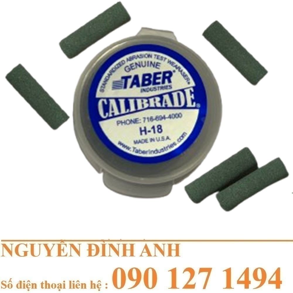 Thanh mài H-18 loại 5 viên hãng Taber – Giải pháp kiểm tra độ bền vật liệu chuẩn quốc tế